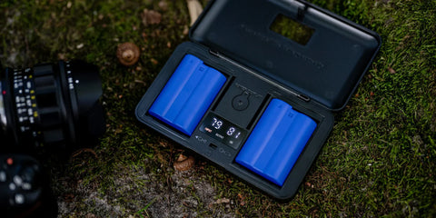 Newell LCD-PB-SD Dual-Channel Nikon EN-EL14 Battery Charger, PowerBank and SD Memory Card Reader