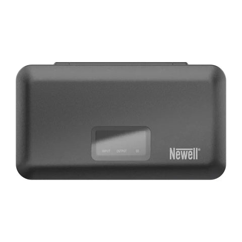 Newell LCD-PB-SD Dual-Channel Sony NP-FW50 Battery Charger, PowerBank and SD Memory Card Reader