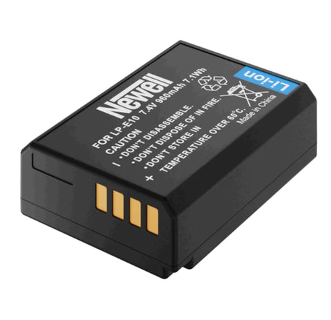 Newell Lp-e10 Li-ion Camera Battery Pack for Canon Cameras • Camerastuff • South Africa