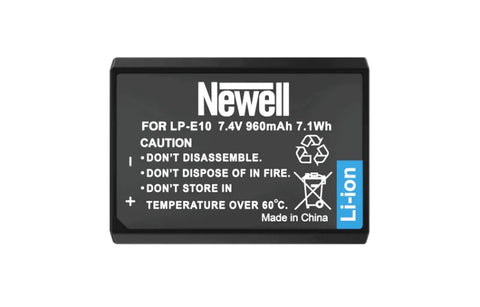 Newell Lp-e10 Li-ion Camera Battery Pack for Canon Cameras • Camerastuff • South Africa