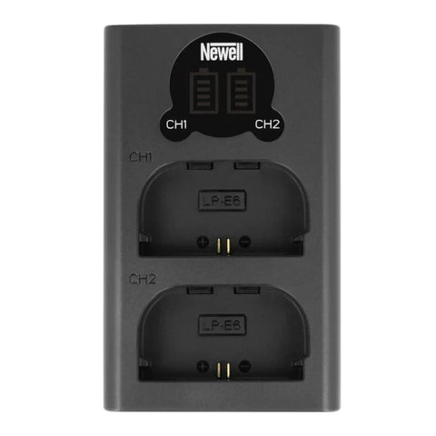 Newell Lp-e6n Chabatt Xtra Power Set (2 x Batteries; 1 Dual Charger) for Canon Cameras • Camerastuff • South Africa