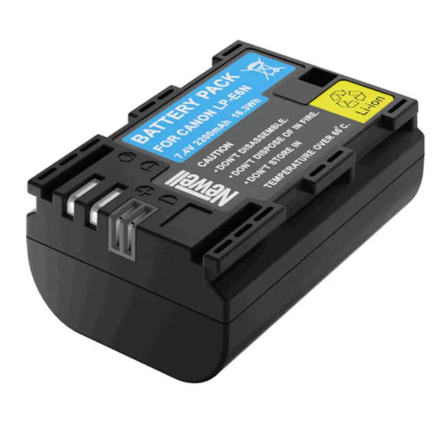 Newell LP-E6N Li-Ion camera battery pack for Canon cameras, available at CameraStuff South Africa