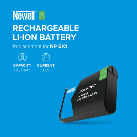 Newell Np-bx1 Plus Li-ion Camera Battery Pack for Sony Cameras • Camerastuff • South Africa