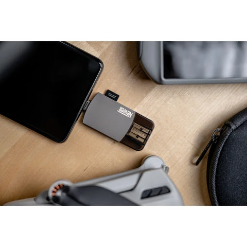 Newell OTG 3-in-1 USB-A and USB-C Memory Card Reader