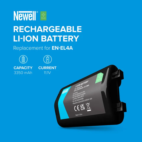 Newell Plus EN-EL4a Recheargable Battery for Nikon