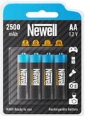 Newell Rechargeable Nimh Aa Batteries 2500mah (4-pack) • Camerastuff • South Africa