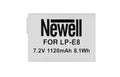 Newell Replacement Canon Battery Lp-e8 for Cameras • Camerastuff • South Africa