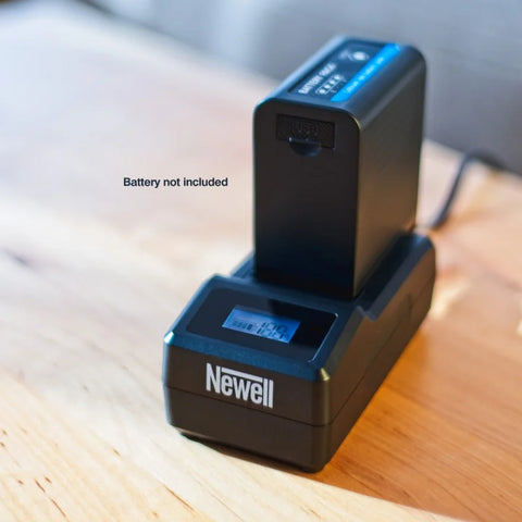 Newell Ultra Fast Charger for Np-f and Np-fm Batteries • Camerastuff • South Africa
