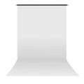 Pvc 2.2x3m White Vinyl Backdrop with 40mm Aluminium Crossbar • Camerastuff • South Africa