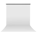Pvc 2.6x5m White Vinyl Backdrop with 50mm Aluminium Crossbar • Camerastuff • South Africa