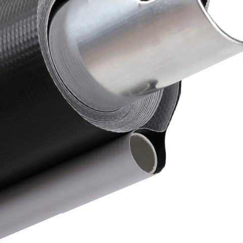Pvc 2.6x5m White Vinyl Backdrop with 50mm Aluminium Crossbar • Camerastuff • South Africa
