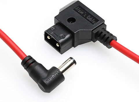 Alvins Cables D-tap to DC 2.1 Coiled Cable (Atomos / BMPCC / SmallHD)