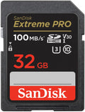 Sandisk Extreme Pro 32gb Sdhc Sd Memory Card 100mb/s • Camerastuff • South Africa