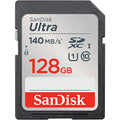 Sandisk Ultra 128gb Sdhc Sd Memory Card 140mb/s • Camerastuff • South Africa