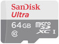 Sandisk Ultra Android Microsdxc 64gb + Sd Adapter Memory Zone App 80mb/s Class 10 Uhs-i • Camerastuff • South Africa