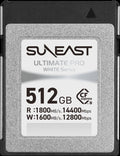 Suneast Cfexpress Type-b 512gb Memory Card White Series 1600mb/s • Camerastuff • South Africa