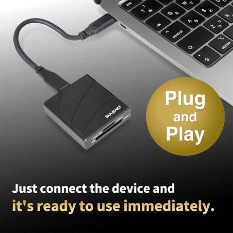 Suneast Sd & Microsd Usb3.2 Uhs-ii Dual Slot Memory Card Reader 312mb/s • Camerastuff • South Africa