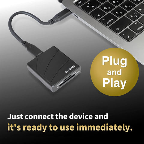 Suneast Sd & Microsd Usb3.2 Uhs-ii Dual Slot Memory Card Reader 312mb/s • Camerastuff • South Africa