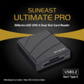 Suneast Sd & Microsd Usb3.2 Uhs-ii Dual Slot Memory Card Reader 312mb/s • Camerastuff • South Africa