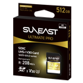 Suneast Ultimate Pro Gold Series S225 V30 512gb Sdxc Memory Card Uhs-i 208mb/s 4k • Camerastuff • South Africa