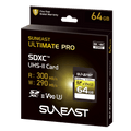 Suneast Ultimate Pro V90 64gb Sdxc Memory Card Uhs-ii U3 290mb/s • Camerastuff • South Africa