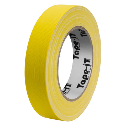Tape-it Yellow Gaffer Tape Roll 24mm x 25m • Camerastuff • South Africa