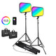 Neewer Bundle | 2 x Neewer RGB168 RGBWW LED Constant Light Panels with Stands | CameraStuff | South Africa Gauteng Online Shop