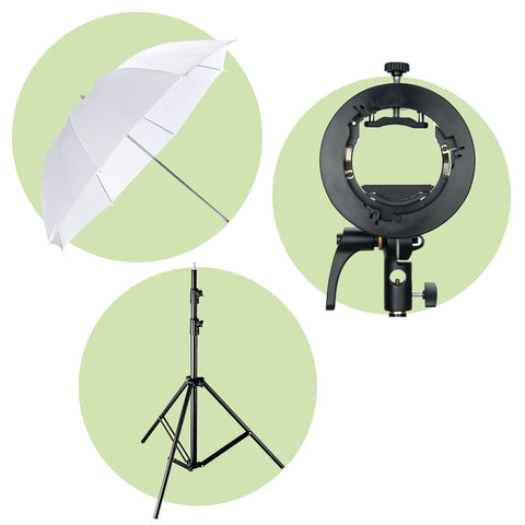 Godox Bundle Builder | Godox Umbrella + Light Stand + Flash Bracket (Choose Items) | CameraStuff | South Africa Gauteng Online Shop