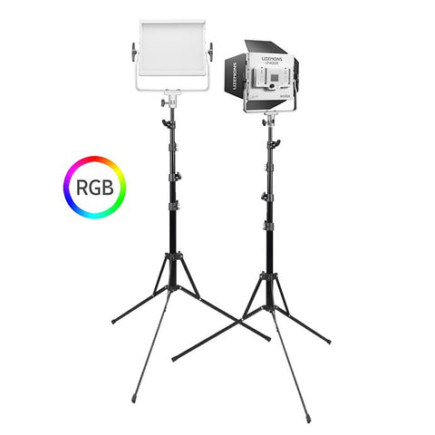 Godox Bundle | Dual Godox LP400R Litemons RGBWW 36w LED Constant Lights + 2 x 210cm Stands | CameraStuff | South Africa Gauteng Online Shop