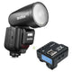 Godox Bundle | Godox V1Pro Round Head TTL Camera Flash + Godox X2-T Flash Trigger | CameraStuff | South Africa Gauteng Online Shop