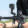 Ulanzi Bike/motorcycle Handlebar Clamp Mount for Gopro/insta360 Action Cameras C018gbb1 • Camerastuff • South Africa