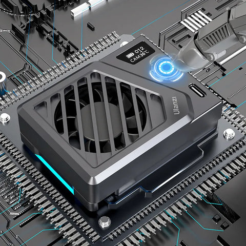 Ulanzi Ca25 Thermostatic Camera Cooling Fan for Select Cameras (c072gbb3) • Camerastuff • South Africa
