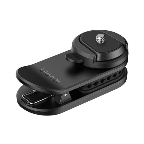Ulanzi CK02 Magnetic Clip Mount with Quick-Release Plate for Action Cameras