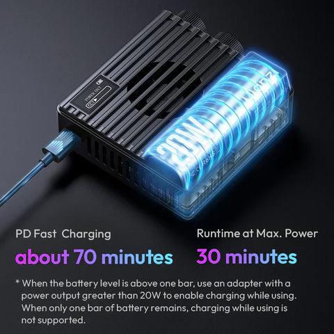 Ulanzi LE20 20W Pocket RGB-WW Video LED Constant Light