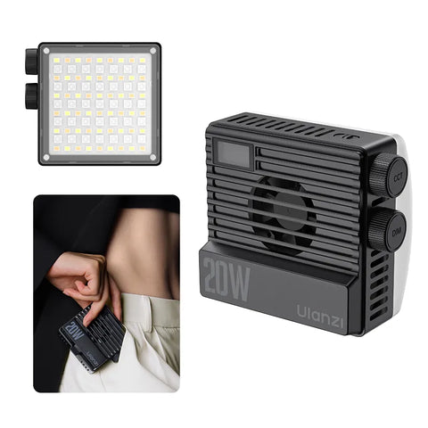 Ulanzi LE20 20W Pocket RGB-WW Video LED Constant Light