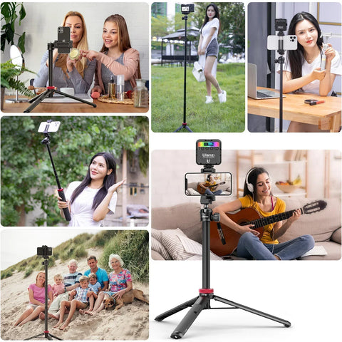 Ulanzi Mt-44 146cm Extendable Vlogging Tripod Selfie-stick for Smartphones/actioncams • Camerastuff • South Africa