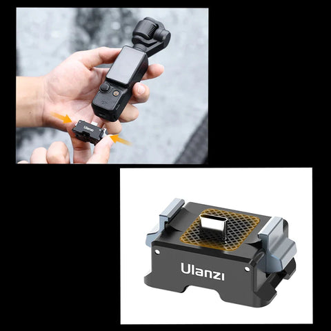 Ulanzi PK-10 Osmo Pocket 3 Expansion Adapter for DJI Action Camera