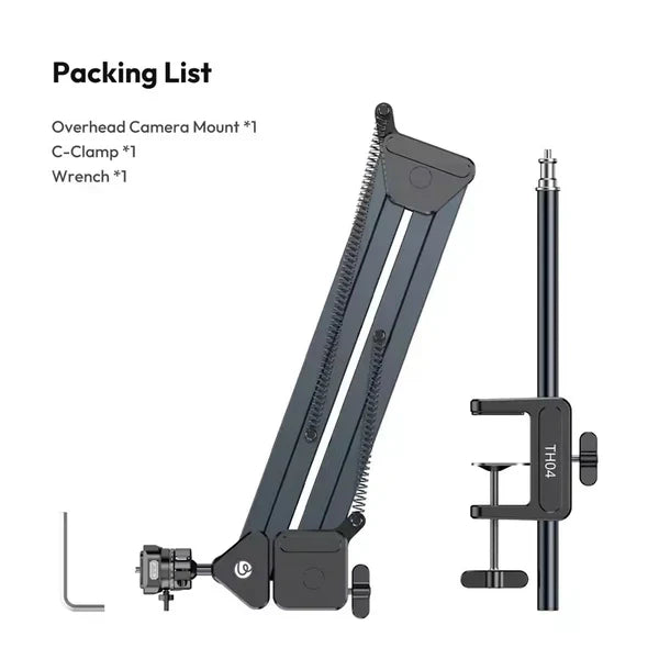 Ulanzi TH04 Overhead Camera and Smartphone Desktop – CameraStuff