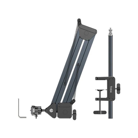 Ulanzi TH04 Overhead Camera and Smartphone Desktop Mount Arm T088 (Black)