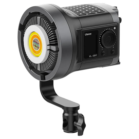 ULanzi VL120C 120W RGB-WW COB LED Video Constant Light + Power Supply