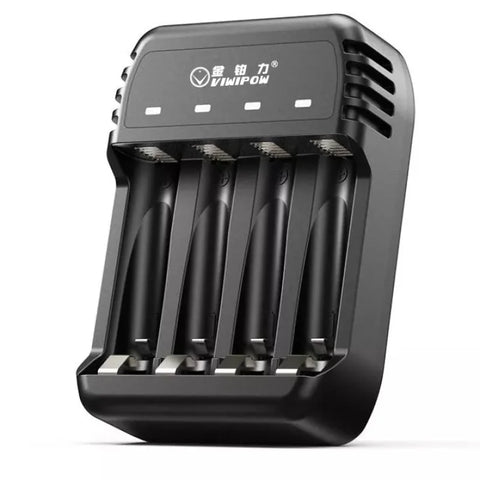 Viwipow Zn423e 4-channel Aa or Aaa Smart Battery Charger • Camerastuff • South Africa