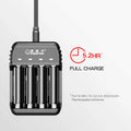 Viwipow Zn423e 4-channel Aa or Aaa Smart Battery Charger • Camerastuff • South Africa