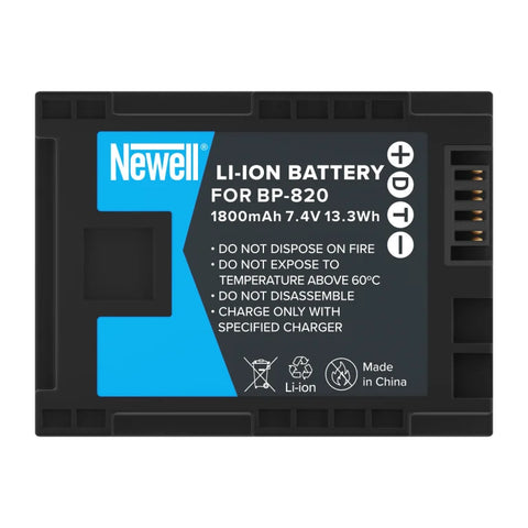 Newell BP-820 Li-Ion Camera Battery Pack for Canon Cameras | CameraStuff | South Africa Gauteng Online Shop